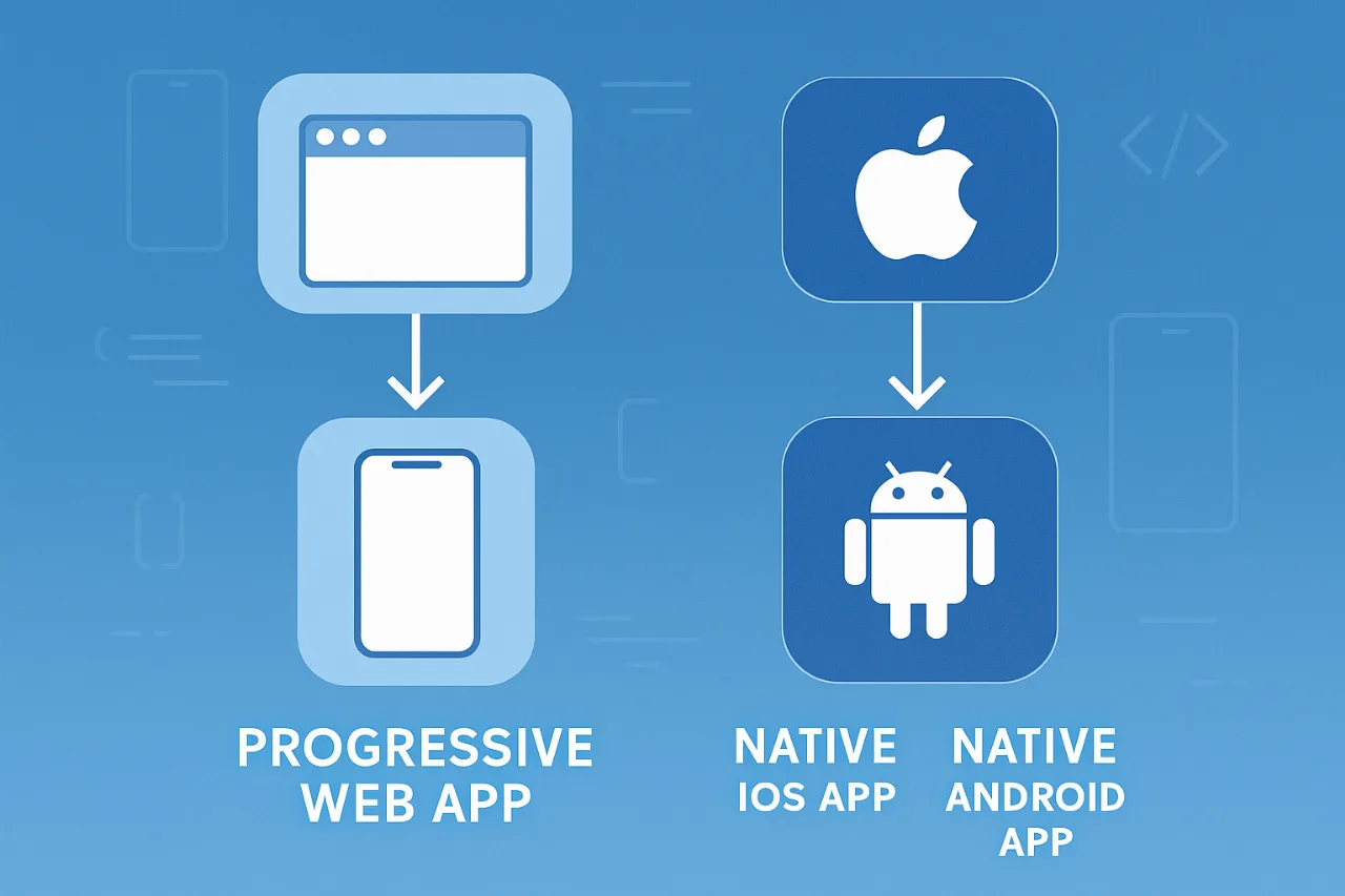 PWA vs application native : le vrai choix pour votre PME