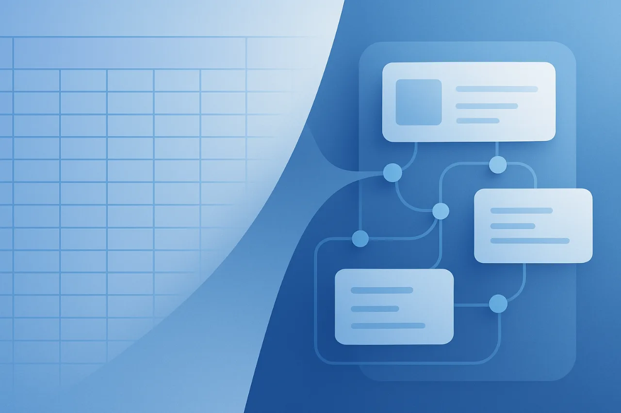 Excel ou outil métier : comment savoir quand basculer ?